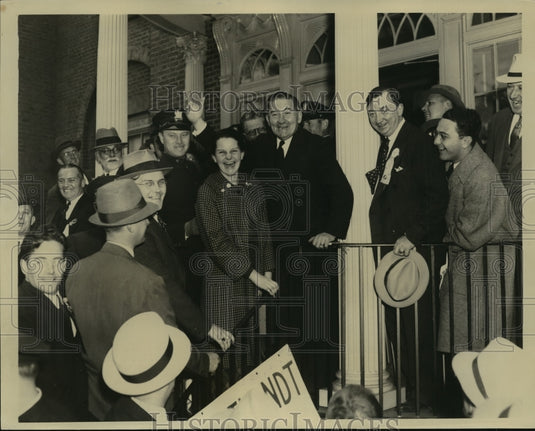 1936 Press Photo New York Supreme Court Justice William Bleakley in NYC