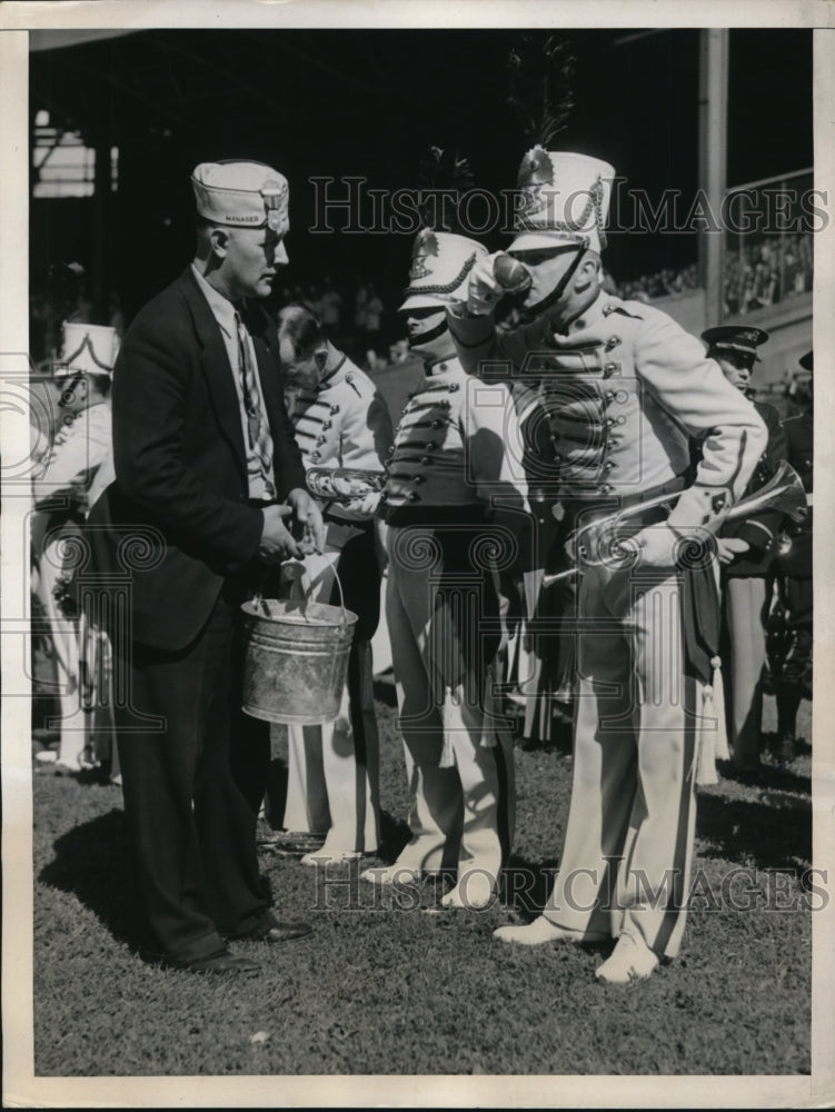 Load image into Gallery viewer, 1937 Press Photo New York At Legion Band Contest NYC - neny12494
