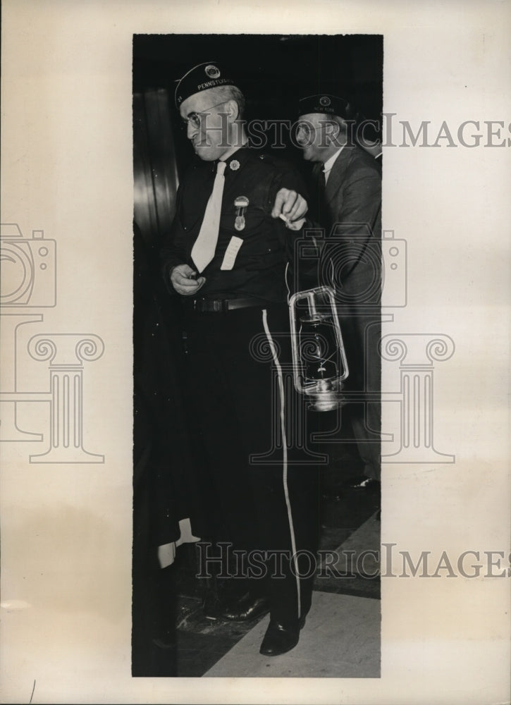 1937 Press Photo New York Diogenes of the Legion NYC - neny12496