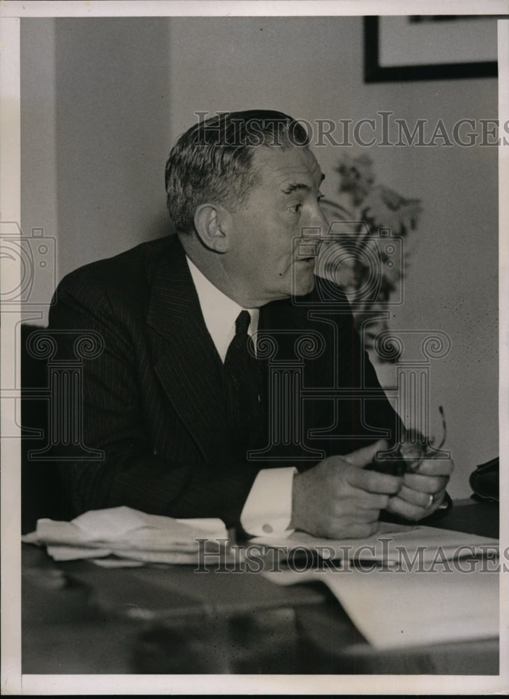 1936 Press Photo New York William Bleakley Supreme Court Justice NYC- Historic Images