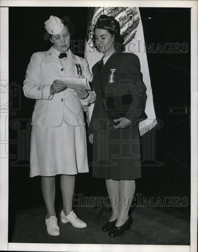 1946 Press Photo New York American Legion convention in NYC - Historic Images