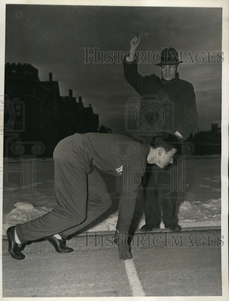 1939 Press Photo New York N.Y.U. Star Lauded as Bright Mile Prospect NYC- Historic Images