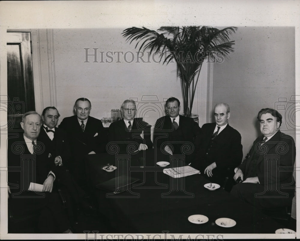 1939 Press Photo New York American Federation of Labor Congress Reps NYC- Historic Images