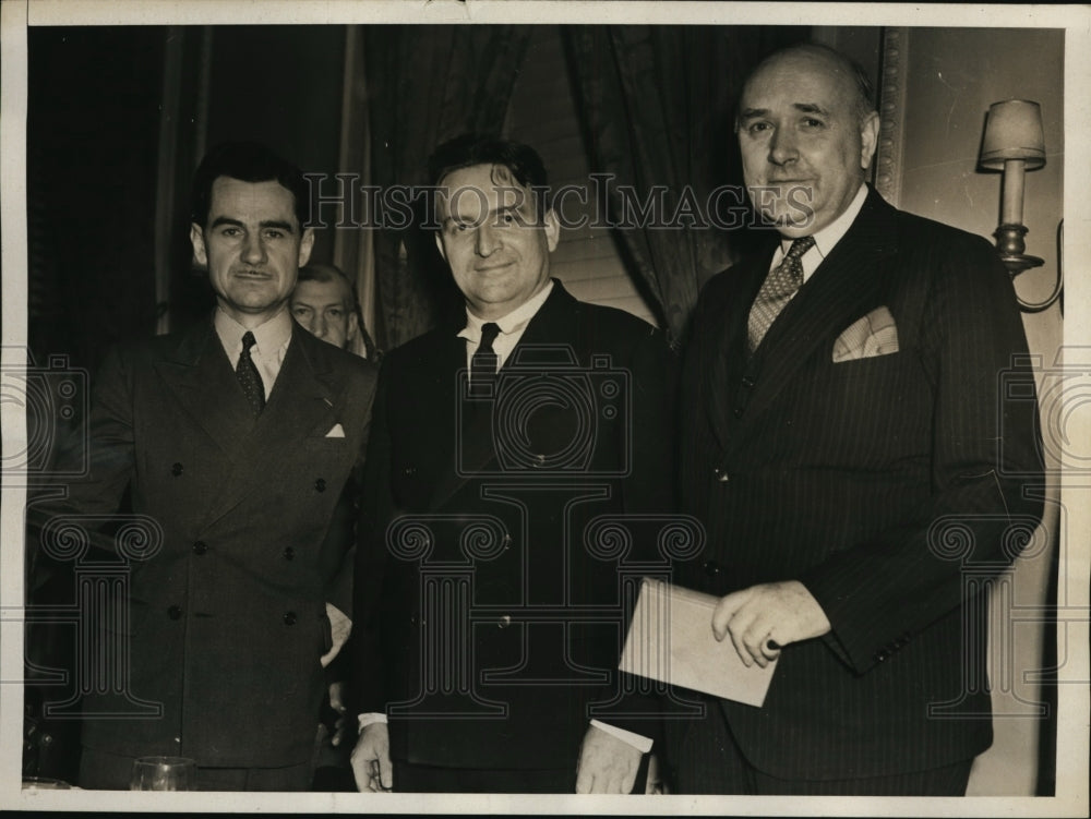 1939 Press Photo New York Officials Attend Advertising Club Luncheon NYC- Historic Images