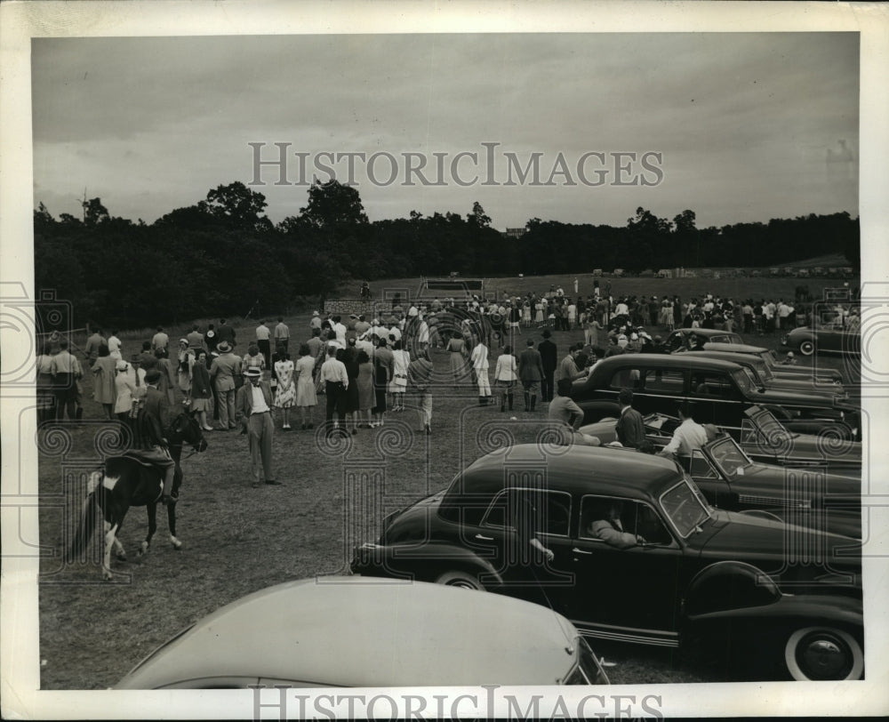 1941 Press Photo New York Judging At Huntington Crescent Horse Show NYC- Historic Images