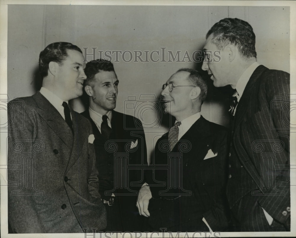 1939 Press Photo New York Giants Baseball Luncheon Meeting NYC - neny14708