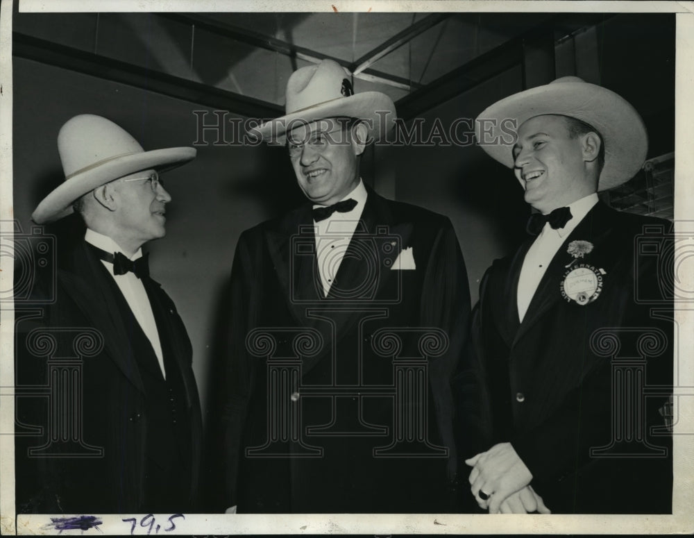 1941 Press Photo New York Lions International Meeting New Pres George Jordan NYC