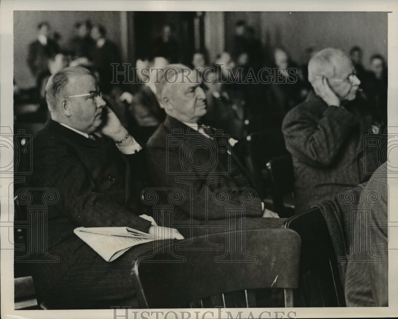 Load image into Gallery viewer, 1940 Press Photo New York State Printing Contract Investigation Hearing NYC
