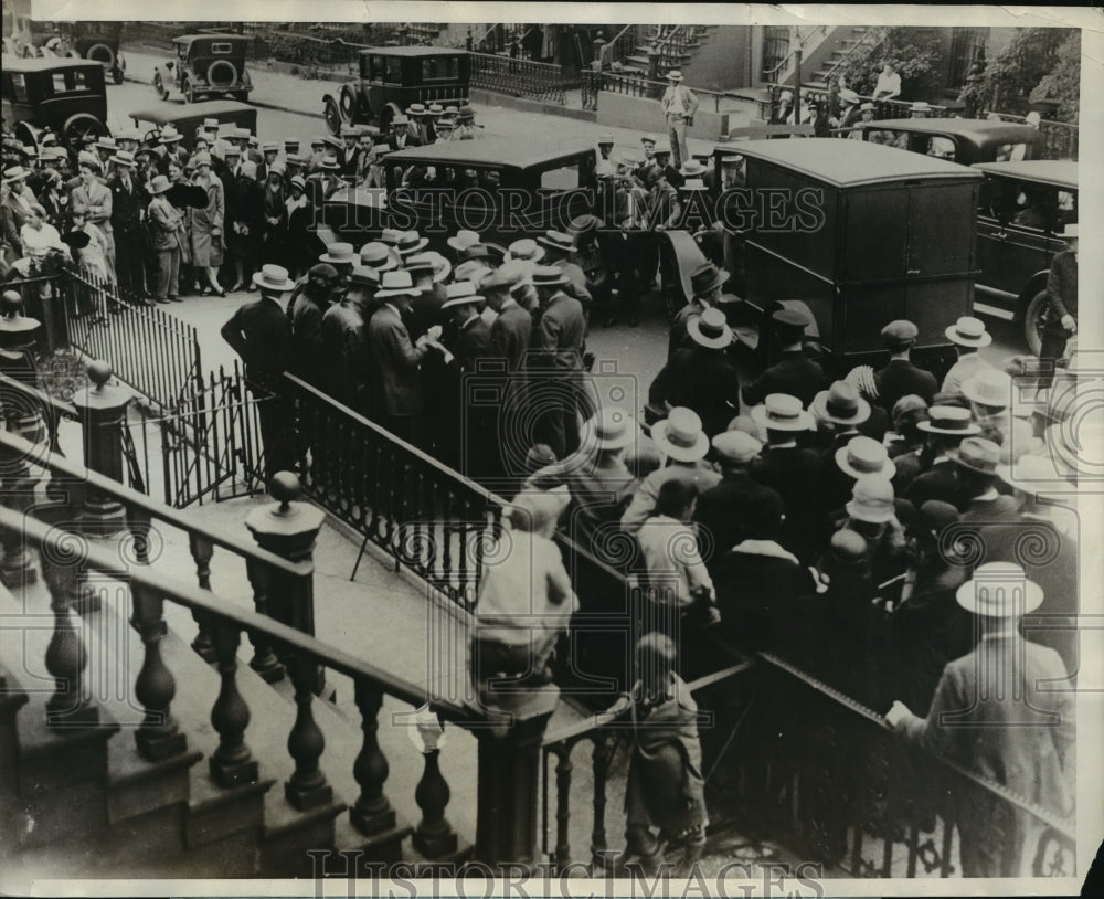 1937 Press Photo New York Rooming House Keeper & Friend Murdered NYC - neny15269