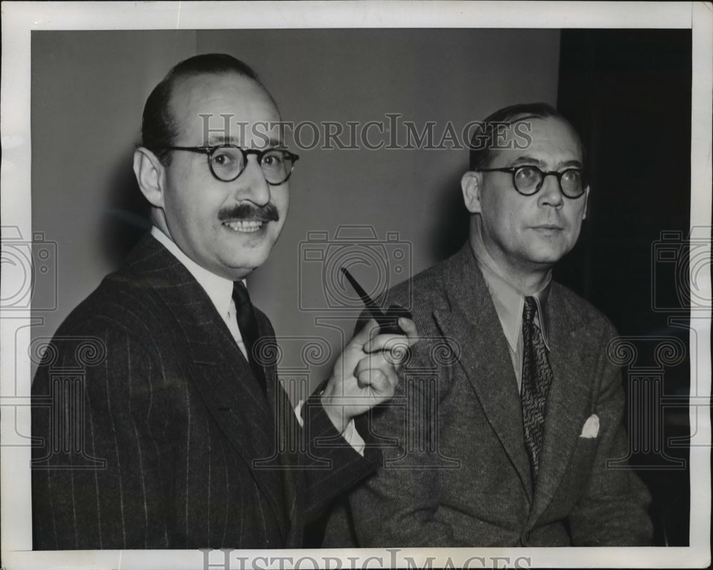 1941 Press Photo New York Zapp & Tonn Held on $5,000 Bail Each NYC- Historic Images