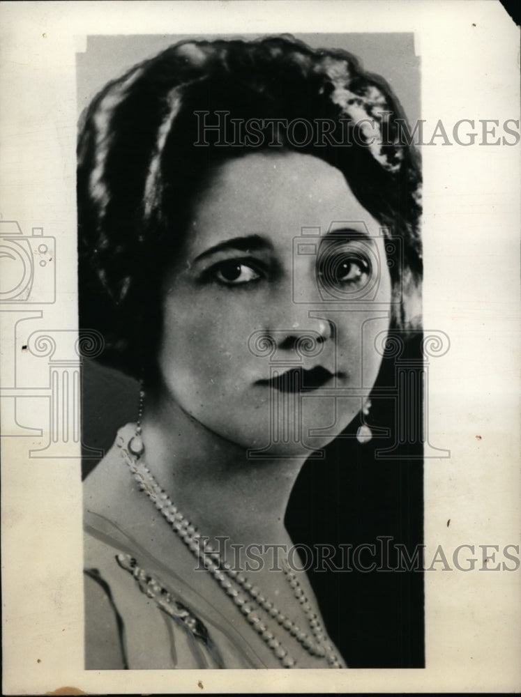 1931 Press Photo New York Wealthy Society Woman Being Sued by Poor Father NYC