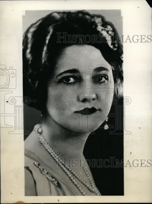 1931 Press Photo New York Wealthy Society Woman Being Sued by Poor Father NYC