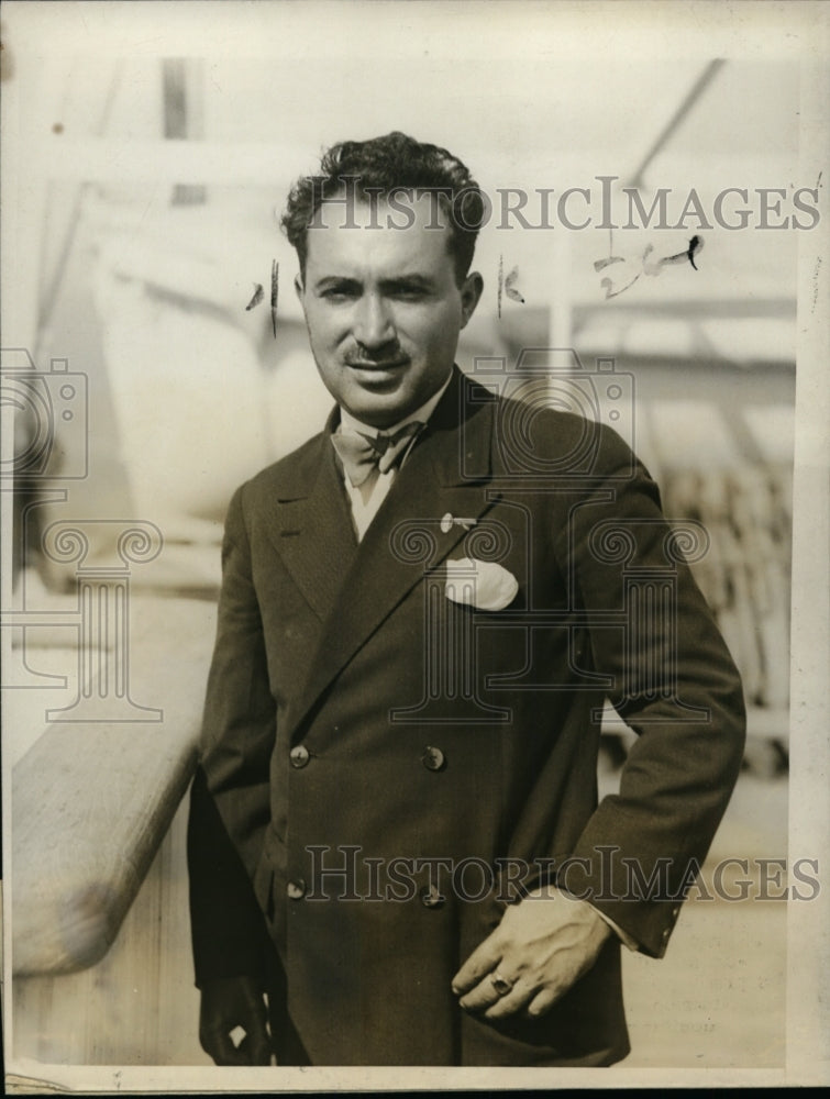 1927 Press Photo New York Arriving on the Martha Washington NYC - neny16177