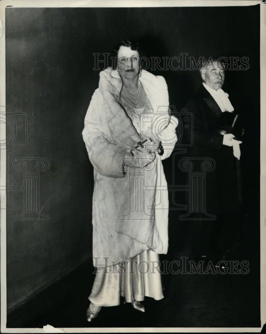 1930 Press Photo New York Notable at Opening Metropolitan Opera NYC - neny16184