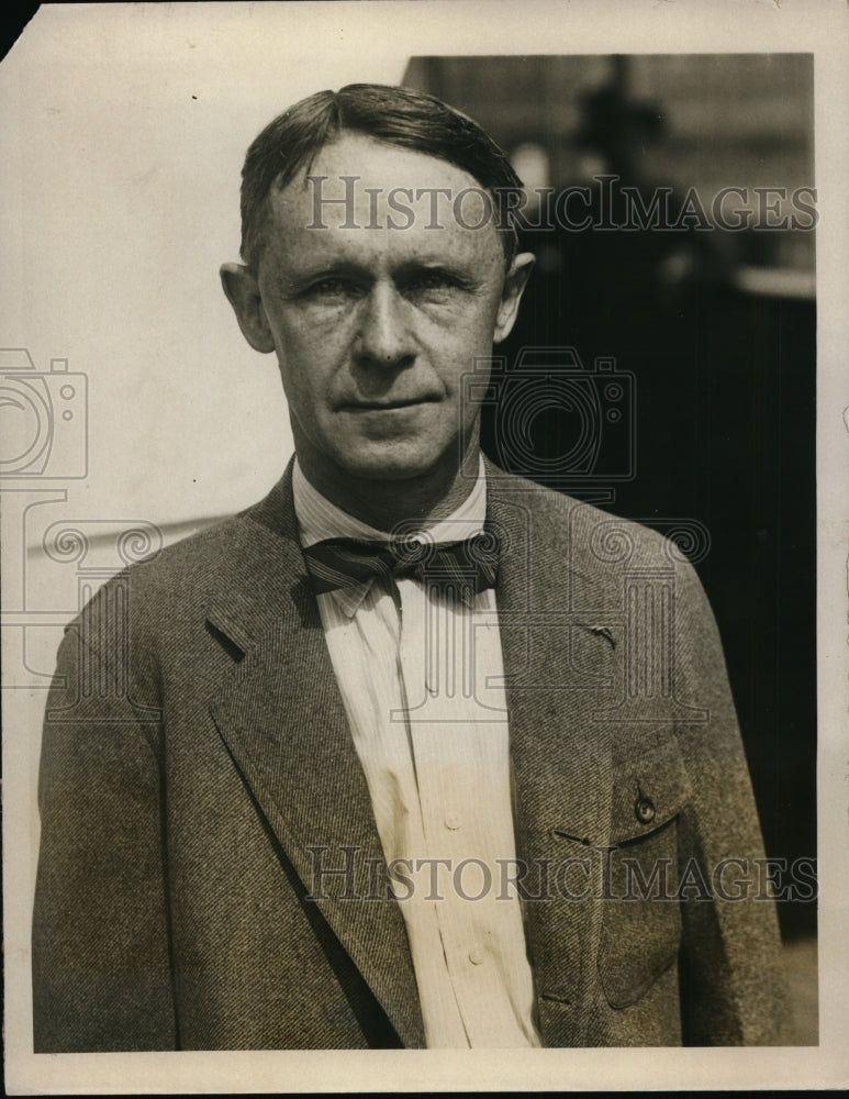 1926 Press Photo New York Dr. H.S. Haskell sailed aboard S.S. Pres. Harding NYC- Historic Images