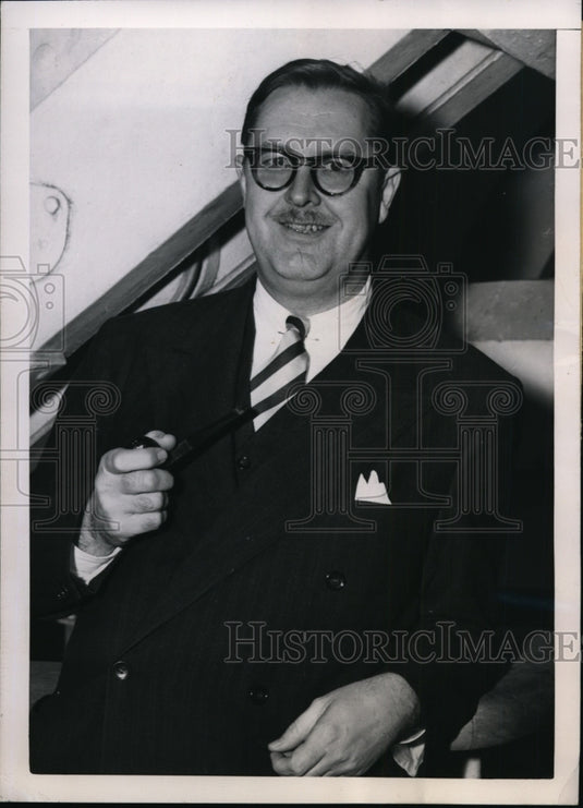 1950 Press Photo New York Arrives in New York Aboard the Liberte NYC - neny16650