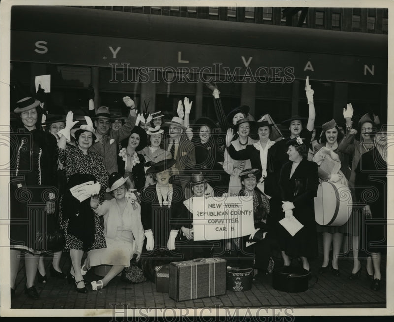Load image into Gallery viewer, 1940 Press Photo New York Republican County Committee NYC - neny17504
