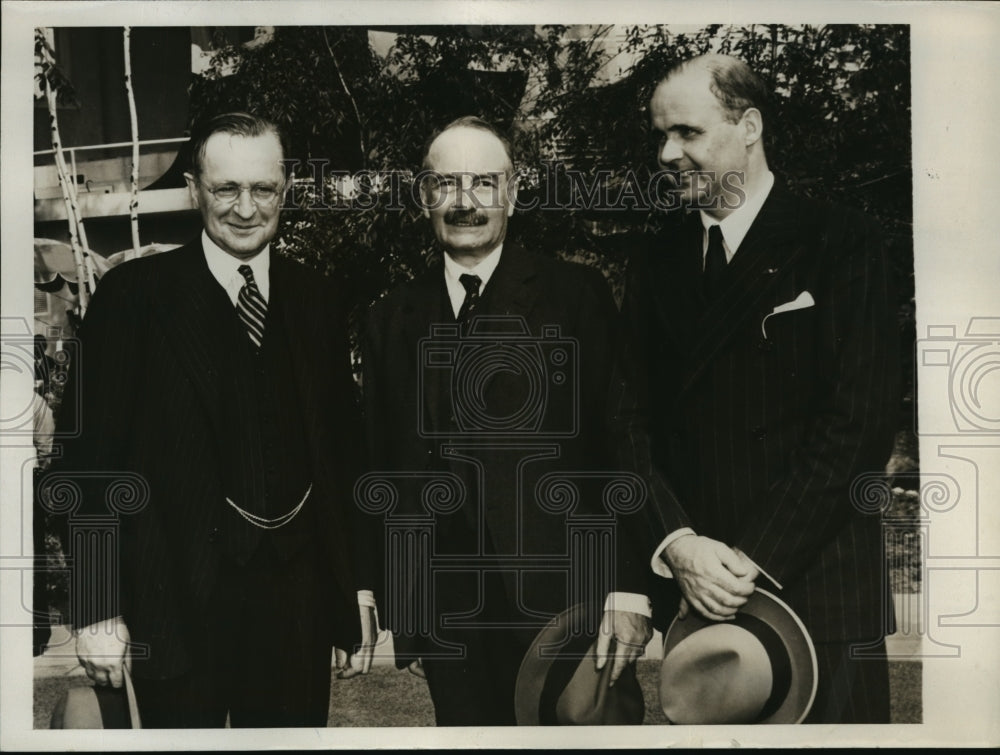 1940 Press Photo New York Allied Nations Envoys at UK Day World&#39;s Fair NYC- Historic Images