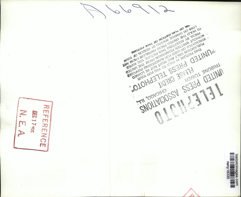 1956 Press Photo NEW YORK SPEECH AT GENERAL ASSEMBLY SESSION NYC - neny18335