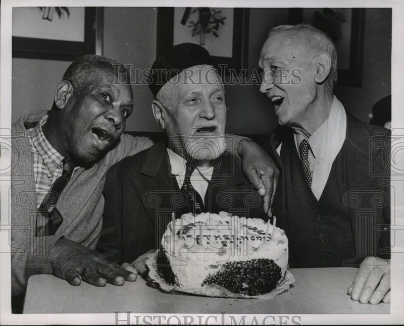 Load image into Gallery viewer, 1952 Press Photo New York William Davis, Meyer Pomerantz, Frank S. Hogan NYC
