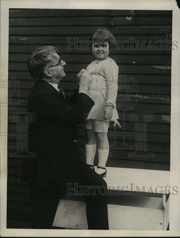 1922 Press Photo New York Marie Louise Bobb & Dr. Copeland NYC - neny21021