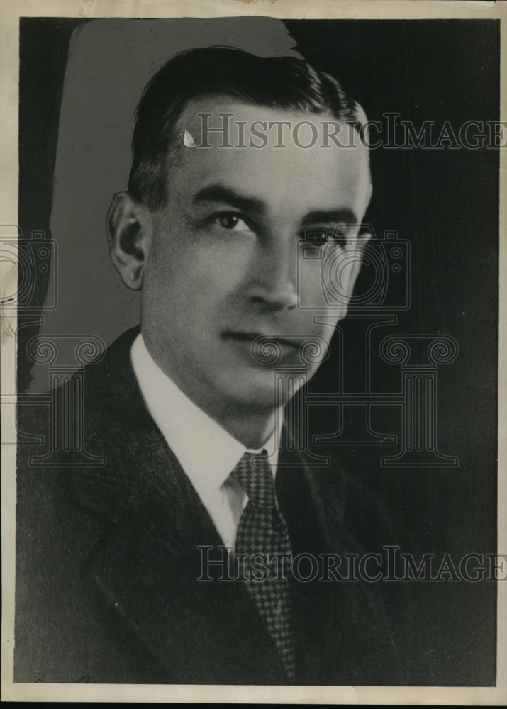 1932 Press Photo NEW YORK ERNEST G. DRAPER NYC - neny21645