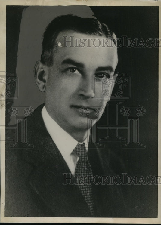 1932 Press Photo NEW YORK ERNEST G. DRAPER NYC - neny21645