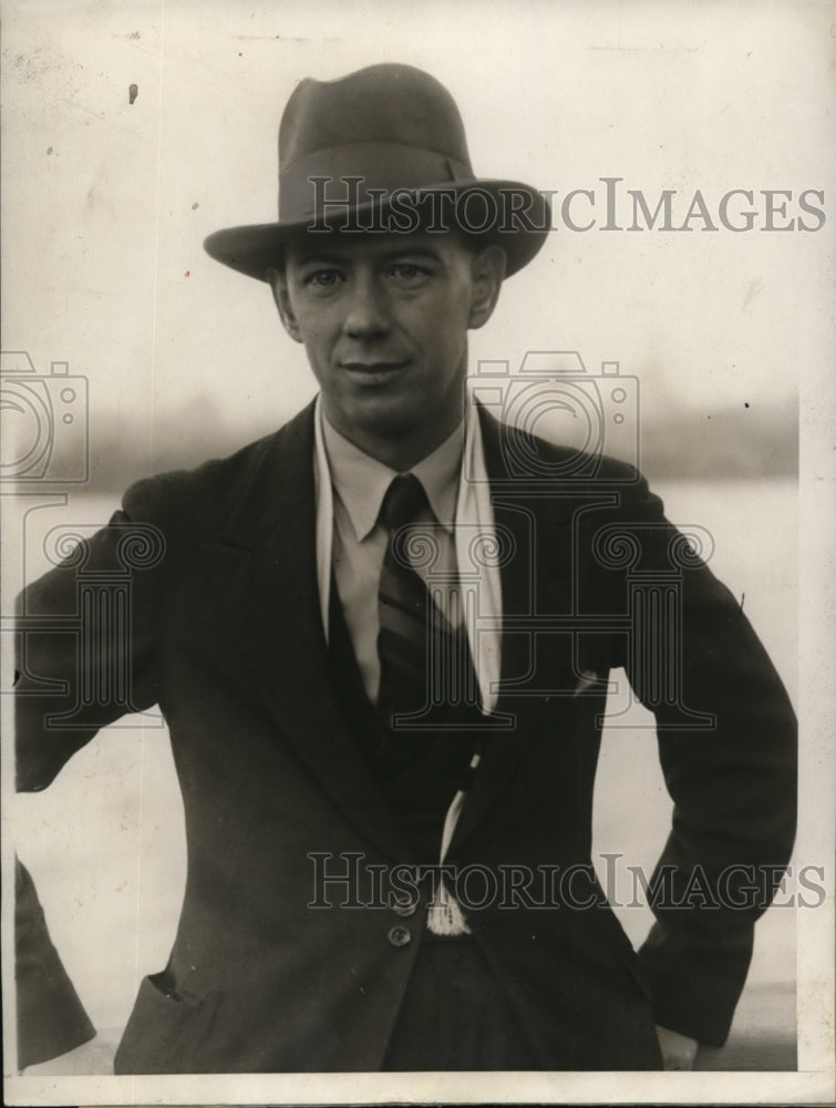 1930 Press Photo New York Dr.Len Verwoerd of Carnegie Research Laboratory NYC