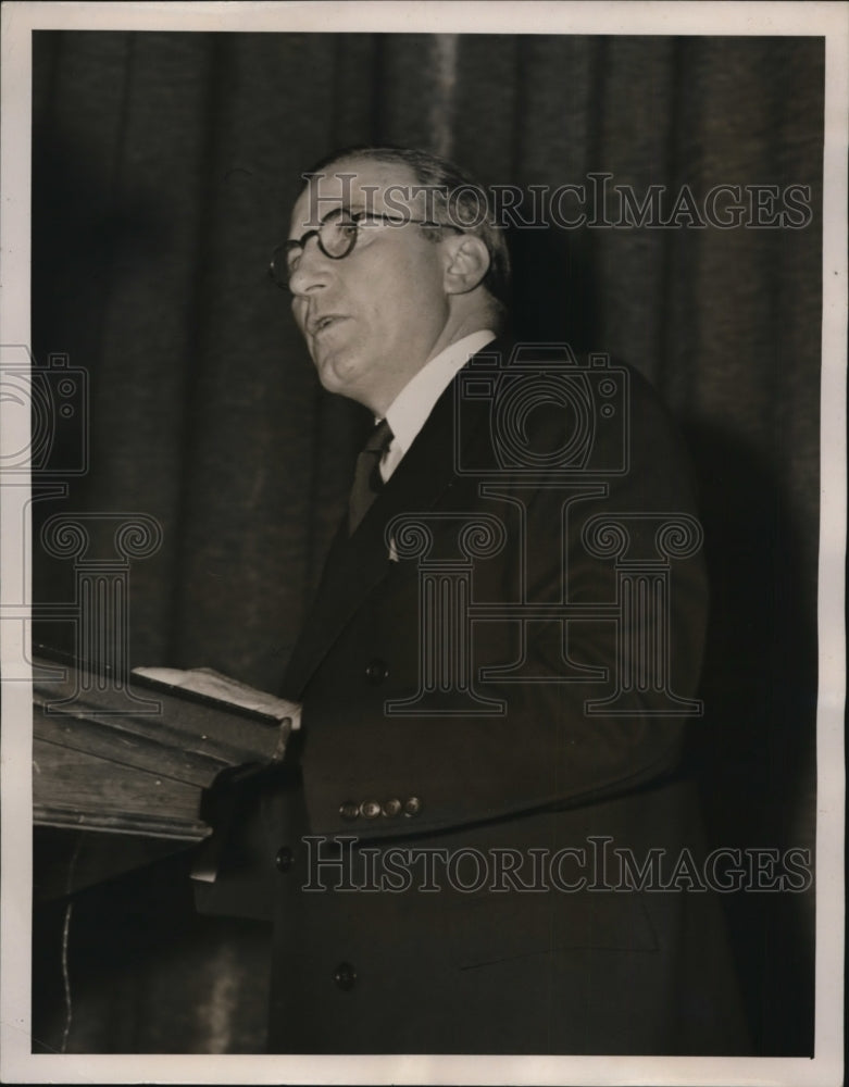 1940 Press Photo New York John W Hanes exec committee of US Lines NYC