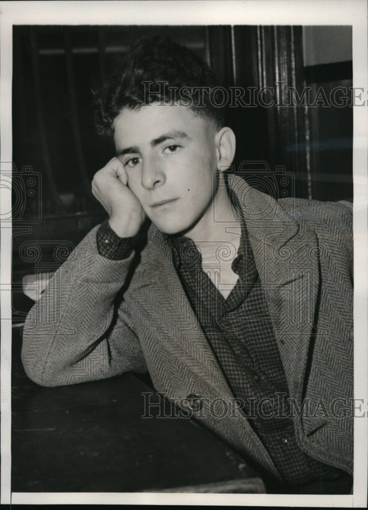 1940 Press Photo New York Harold Wagner held for shooting of Milton Salit, NYC