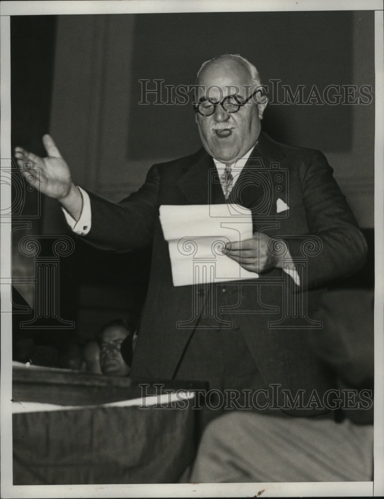 1933 Press Photo NEW YORK UNKNOWN NEW YORK MAYOR NYC - neny22426