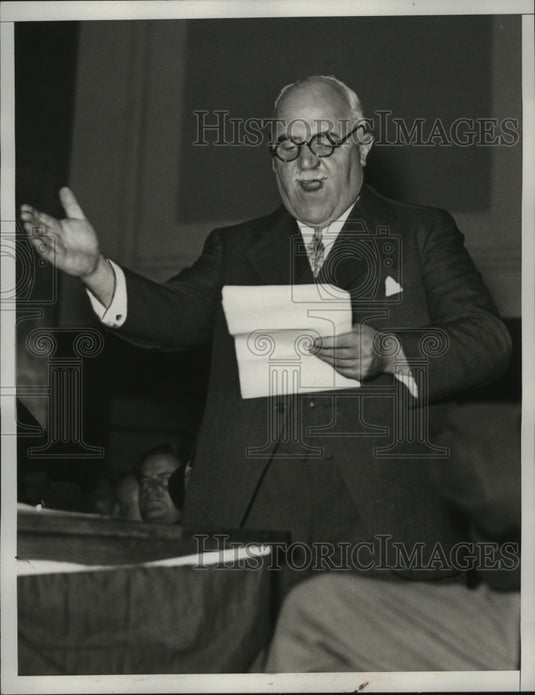 1933 Press Photo NEW YORK UNKNOWN NEW YORK MAYOR NYC - neny22426