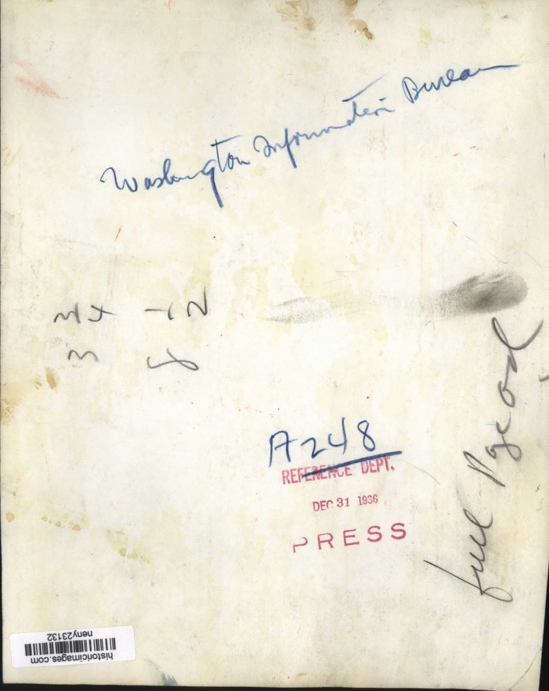 1936 Press Photo New York Washington Information Bureau NYC - neny23132