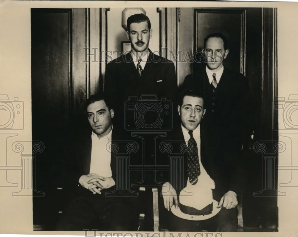 1931 Press Photo NEW YORK WHEN ROSENTHAL IDENTIFIED HIS KIDNAPPERS NYC