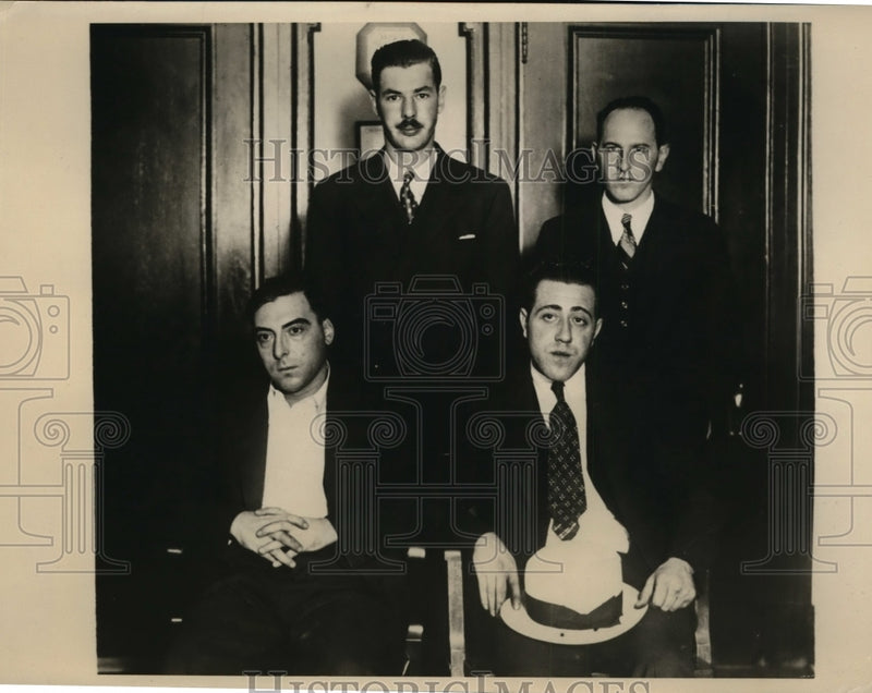 Load image into Gallery viewer, 1931 Press Photo NEW YORK WHEN ROSENTHAL IDENTIFIED HIS KIDNAPPERS NYC
