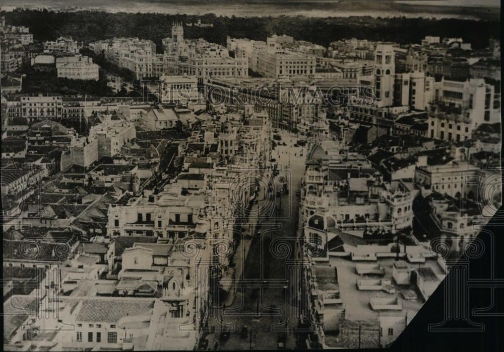 1930 Press Photo New York General view of Madrid - neny24543
