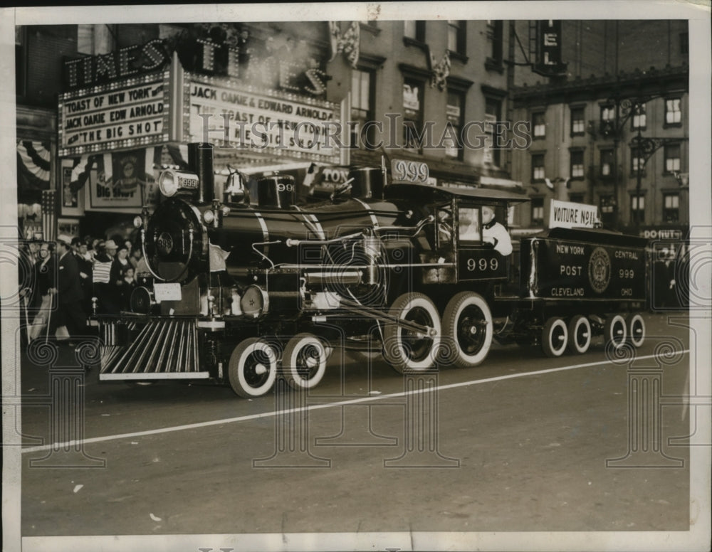 1937 Press Photo NEW YORK AMERICAN LEGION PARADE NYC - neny24839