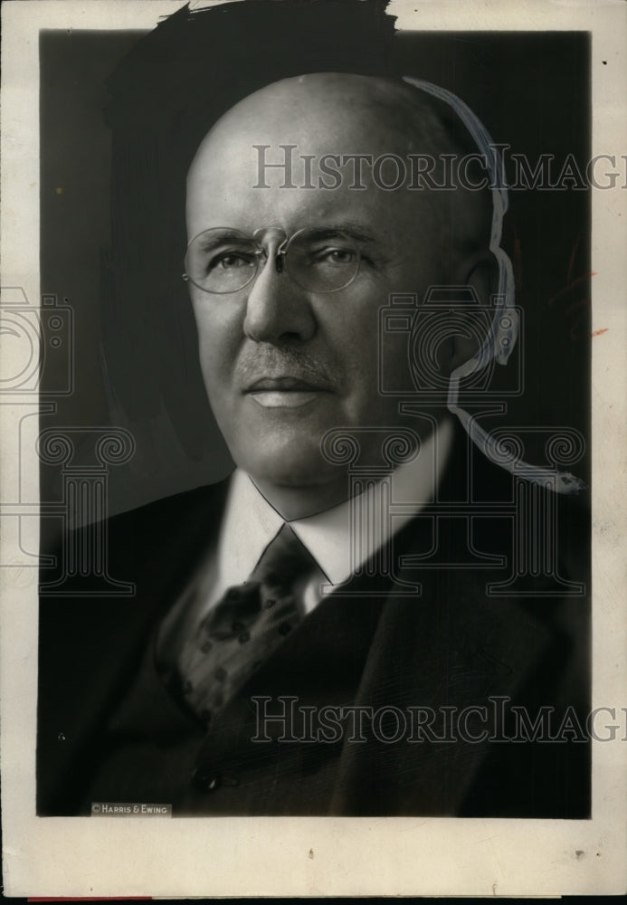 1929 Press Photo Agnew Thomson Dice, President of Philadelphia & Reading Railway