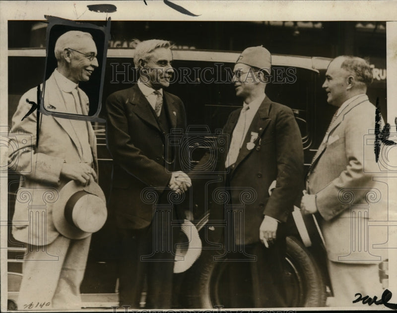 Load image into Gallery viewer, 1925 Press Photo National convention of Disabled Vets Cool William Grayson
