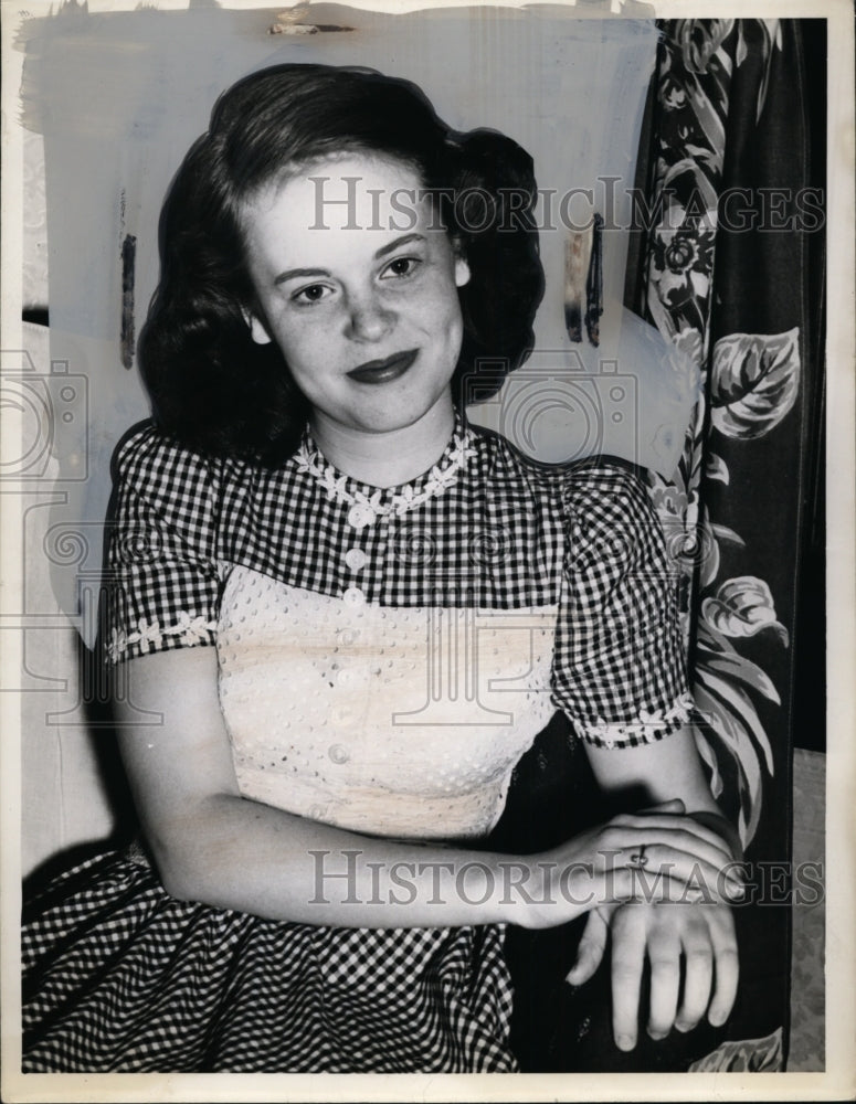 1941 Press Photo June Marie Keefe of Ohio - neo00890