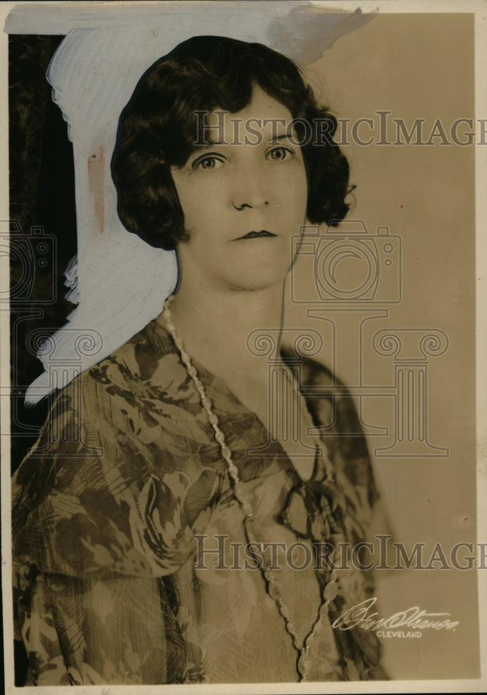 1932 Press Photo Mrs Eugene Bremman Vice President Circle of Mercy Luncheon