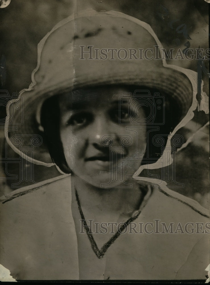 1919 Press Photo Emily Gump mission girl from Cinncinati Ohio - neo01312
