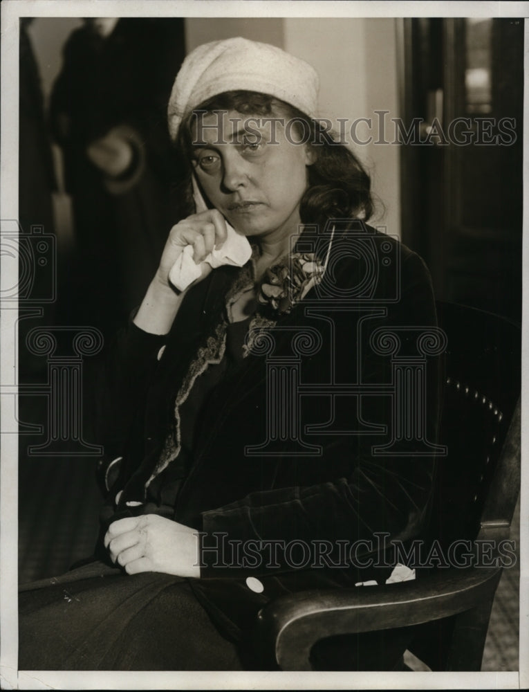 1933 Press Photo Luella Pearl Hammer confessed kidnapper in Skeele case