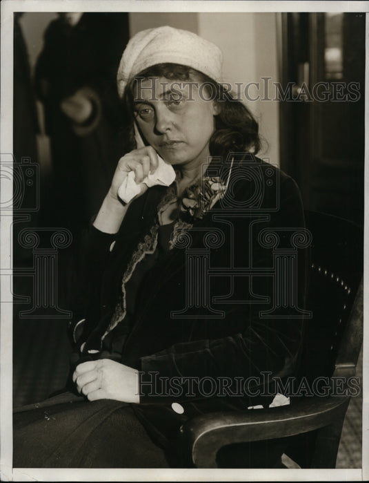 1933 Press Photo Luella Pearl Hammer confessed kidnapper in Skeele case