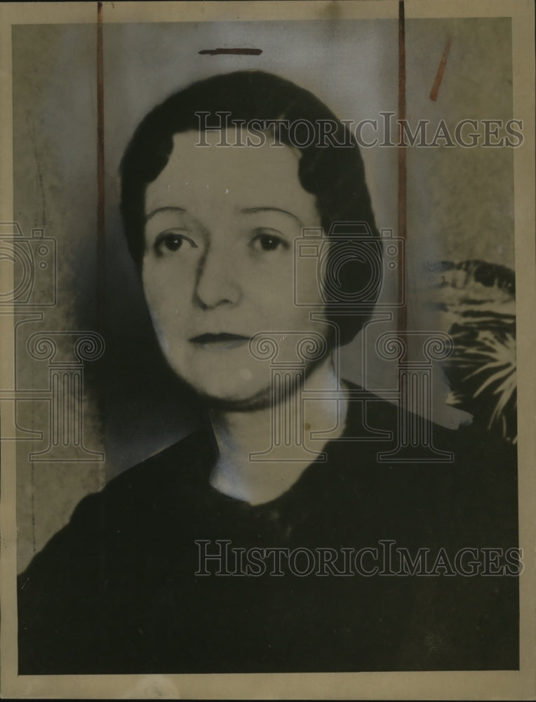 1937 Press Photo Mrs Marion Allgeyer - neo01555