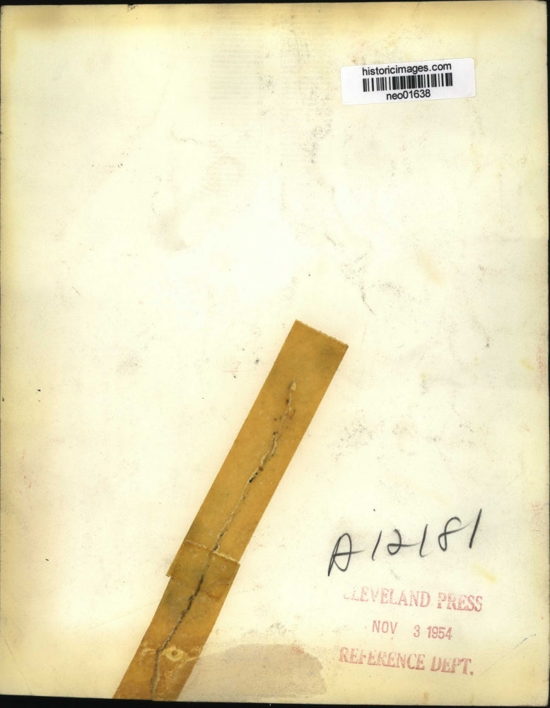 1954 Press Photo Senator & Mrs Lyndon B Johnson at Johnson City Texas