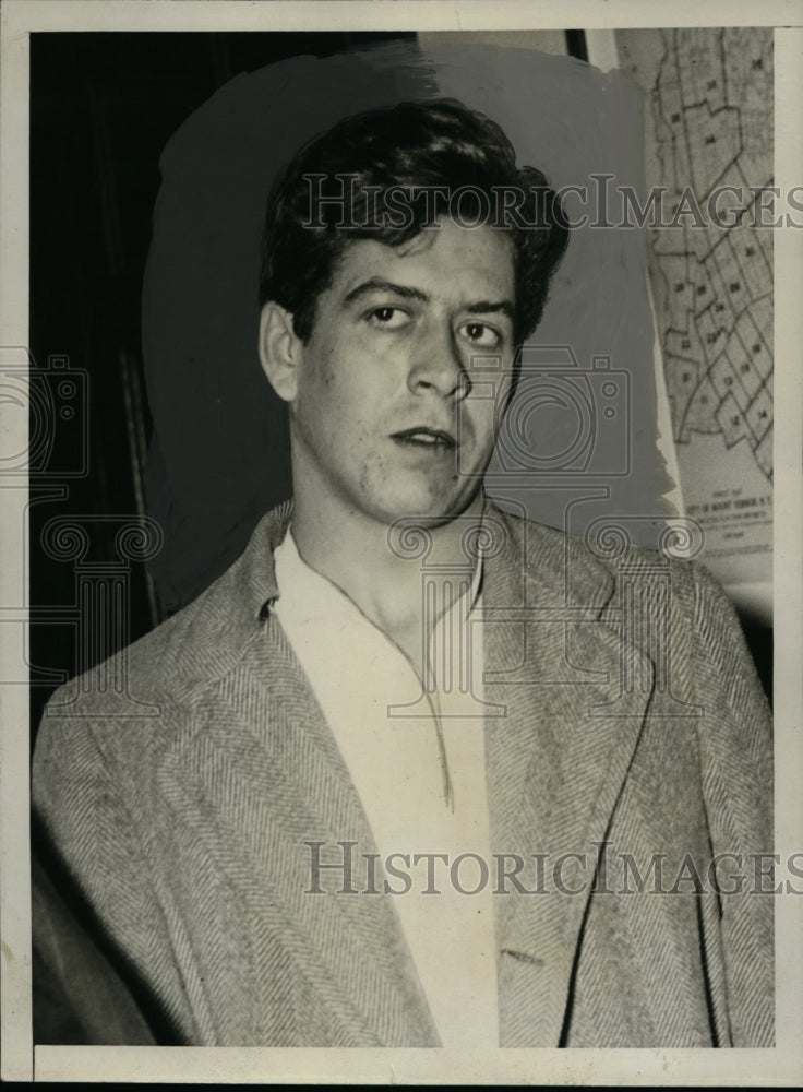 1934 Press Photo Lawrence Stone Believed Guilty of Cremating Small Child