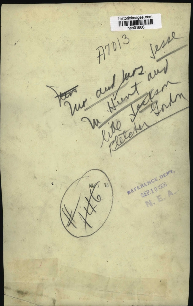 1926 Press Photo PASS- Handwriting not thoroughly legible. - neo01666