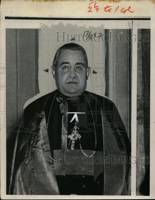 1953 Press Photo Unidentified Church Leader - neo01758