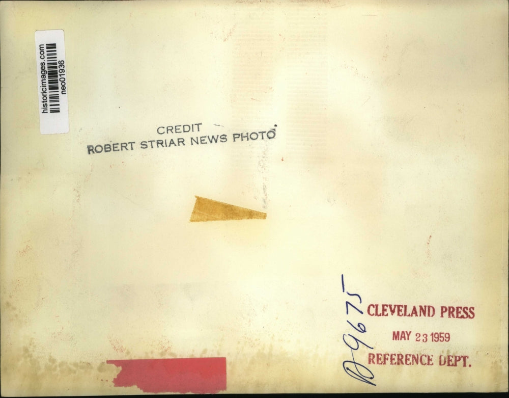 1959 Press Photo Men at a dinner function in drss suits - neo01936